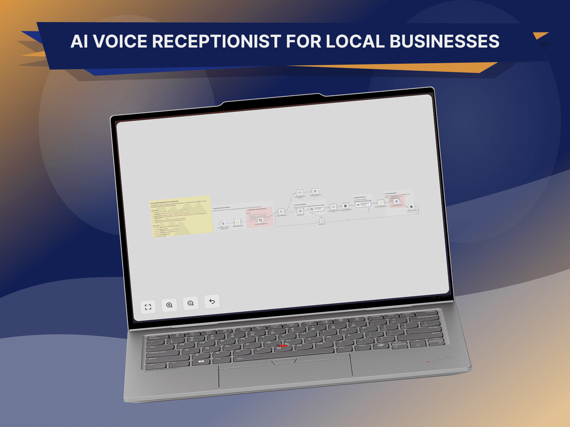 AI Voice Receptionist Factory for Local Businesses — an n8n and Claude pipeline by GitzTech that discovers local businesses and deploys tailored AI voice receptionists through VAPI.