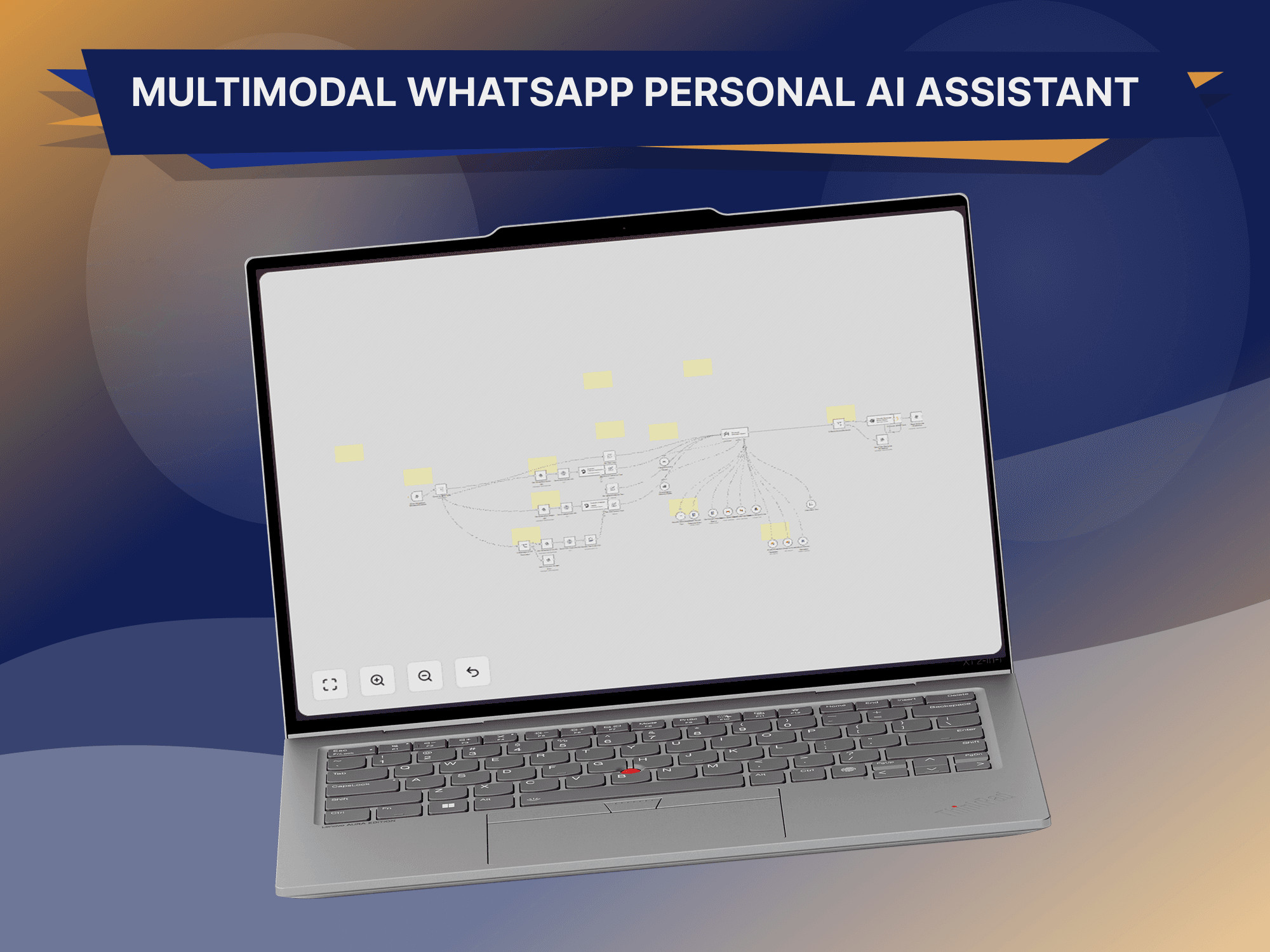 Multimodal WhatsApp Personal AI Assistant — an n8n AI agent by GitzTech accepting text, voice, image and PDF input over WhatsApp, connected to Gmail, Calendar, Drive and Airtable.