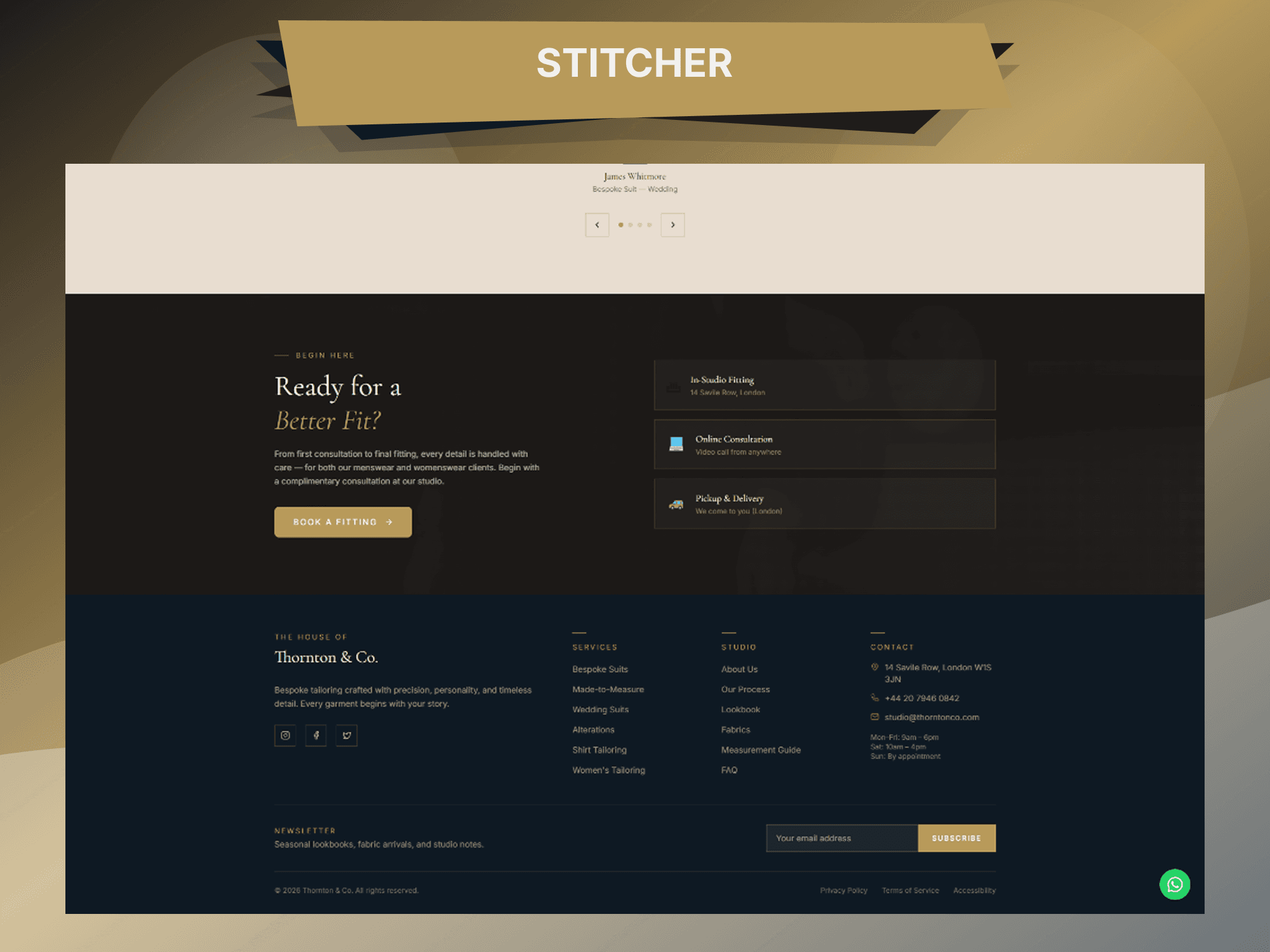 Thornton & Co. — additional screen 2