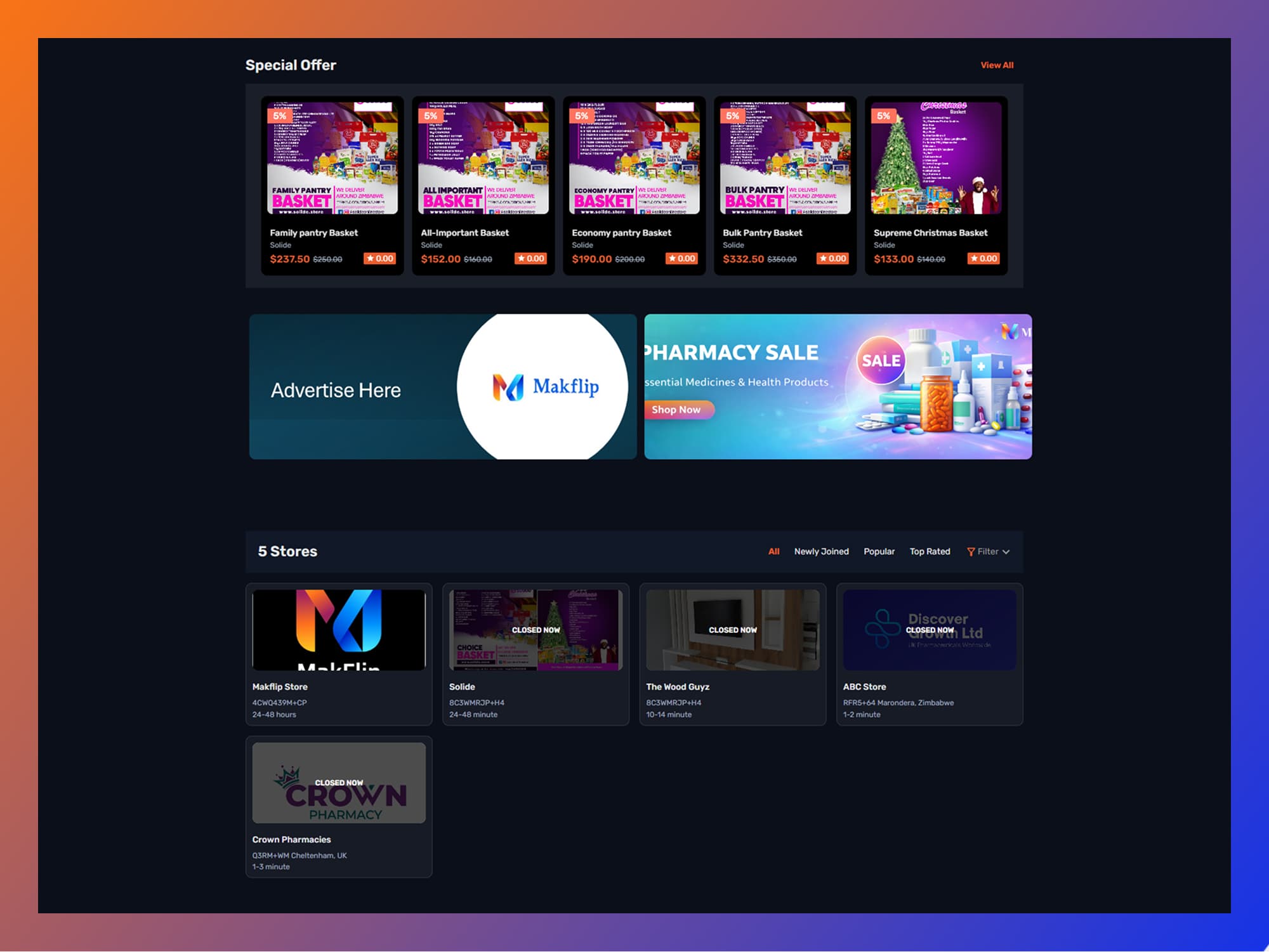 Makflip — additional screen 3